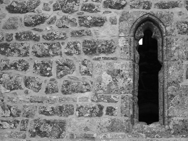 Glastonbury Tor, window