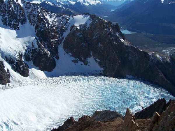 Glacier, glaciar, Piedras Blancas, Patagonia, Argentina