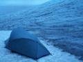 Camping, tent, glacier, Exit Glacier, Seward, Alaska