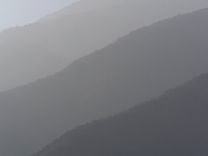 Mountains, mist, Merida, Venezuela, Pico Bolivar