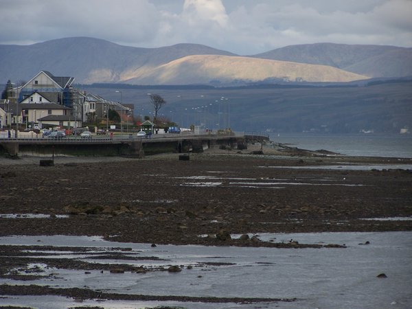 Looking north from Dunoon