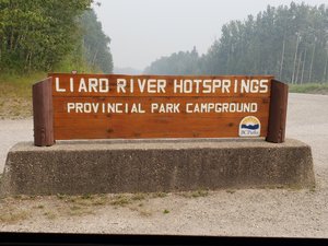Liard River Hotsprings Entrance