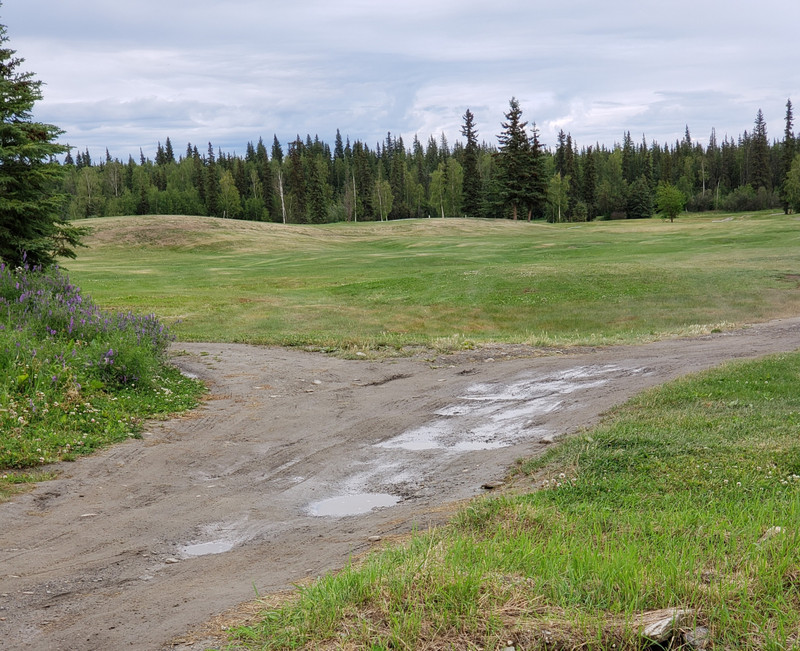 Bumpy Muddy Roads for Golf Carts
