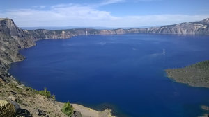 Crater Lake left