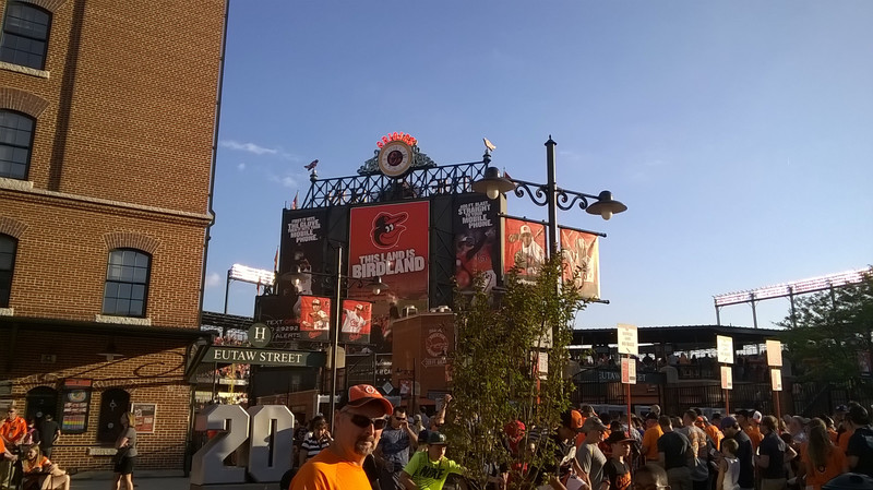 The Main Entrance to Camden Yards
