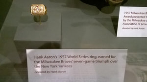 Hank Aaron's 1957 World Series Ring