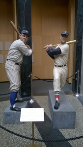 Babe Ruth and Ted Williams