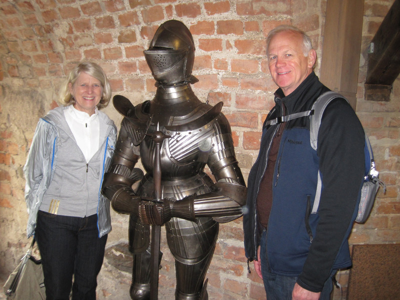 Medieval armor at Gediminus Castle