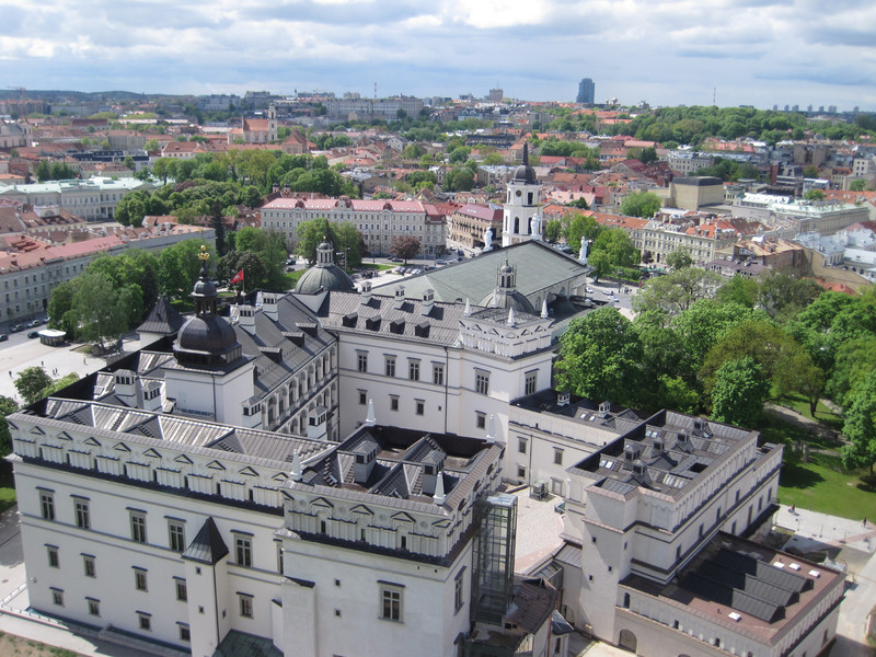 View from the Gediminus castle tower
