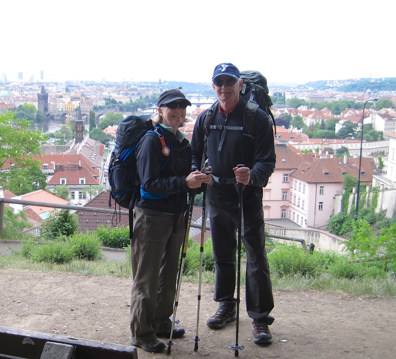 Training hike around Prague