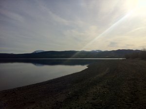 Every campround in Yukon has a beach