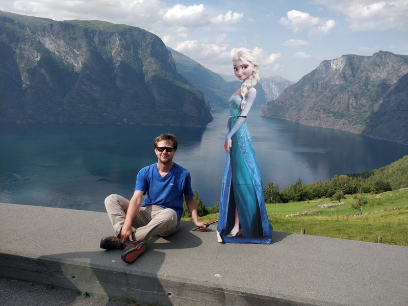 Elsa nad Aurlandsfjord