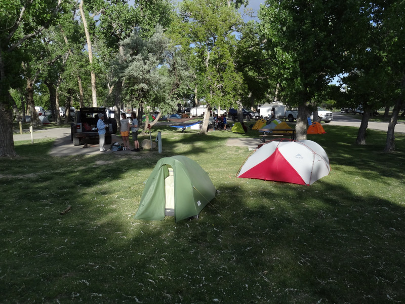 Campground at Green River State Park