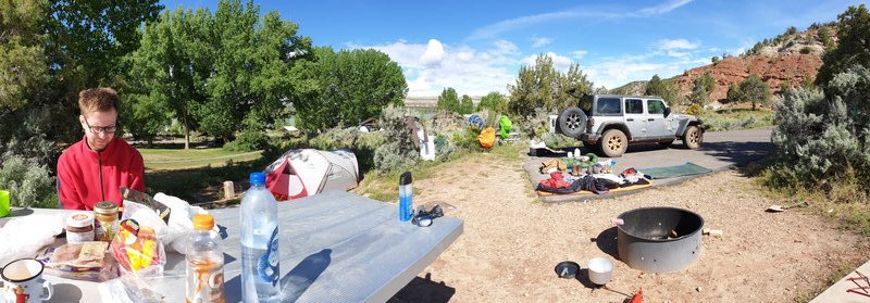 Campground in Escalante