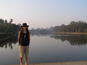 Martin at Angkor Wat