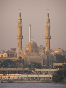 Mosque near the Nile