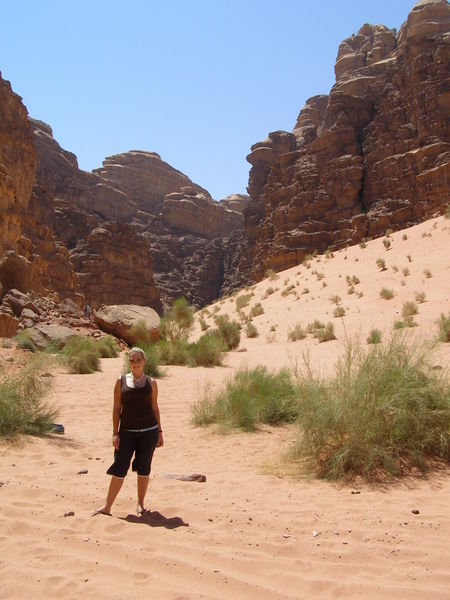 Kristi loved Wadi Rum!