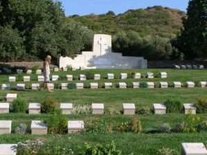 Graves at Anzac Cove