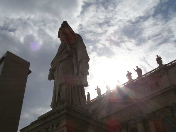 Mystical Light at the vatican