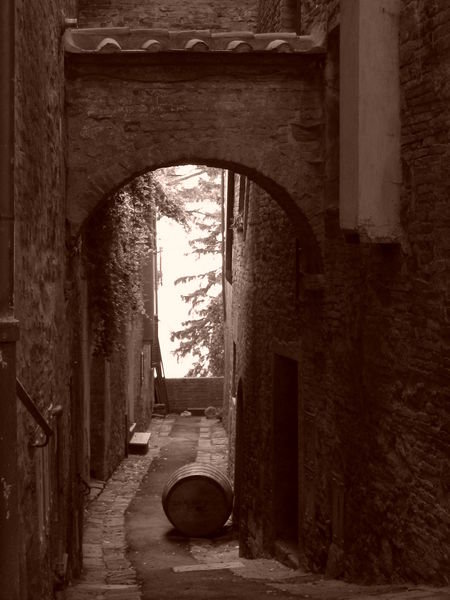 Montepulciano/sepia...beautiful