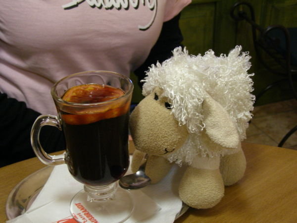 Sheepy loves mulled wine