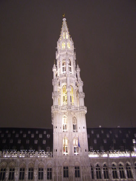 The Grand Place at night
