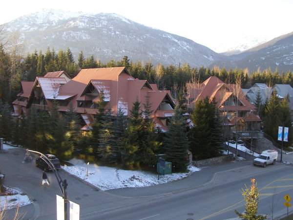 Another view from our room in Whistler