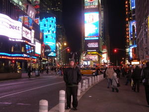 Martin in Times Square