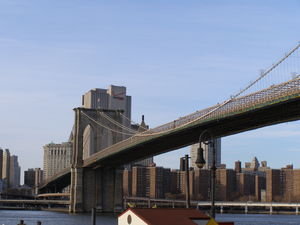 Brooklyn Bridge from the Brooklyn side