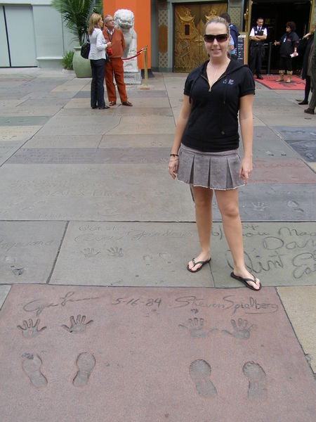 Bunny at Mann's Chinese Theatre