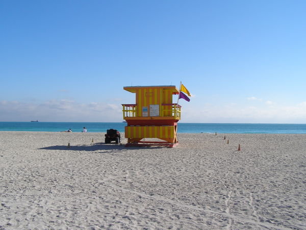 Miami lifeguard hut