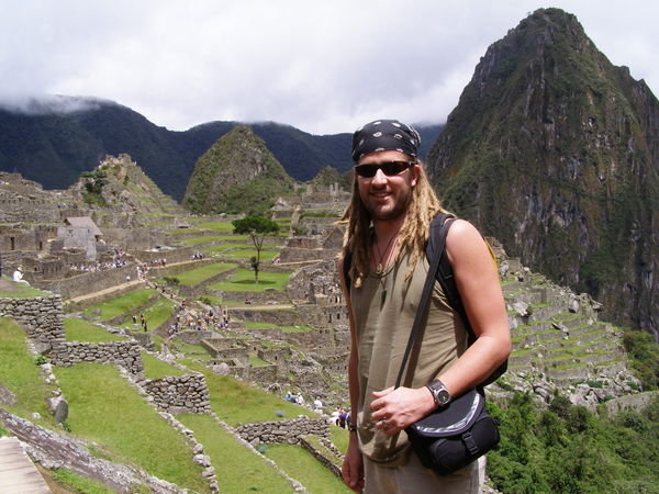 Martin at the famous Machu Picchu