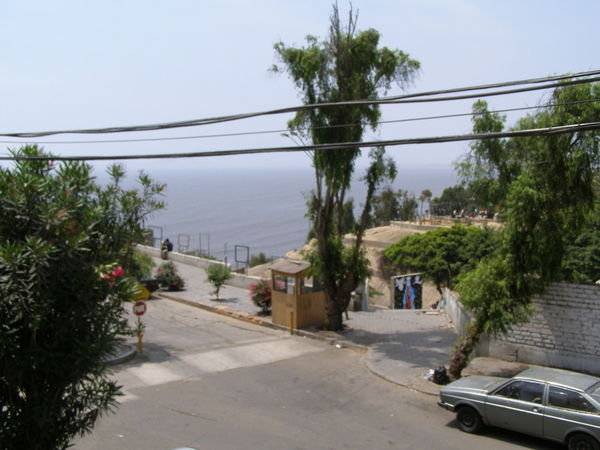 View from our place in Barranco, Lima