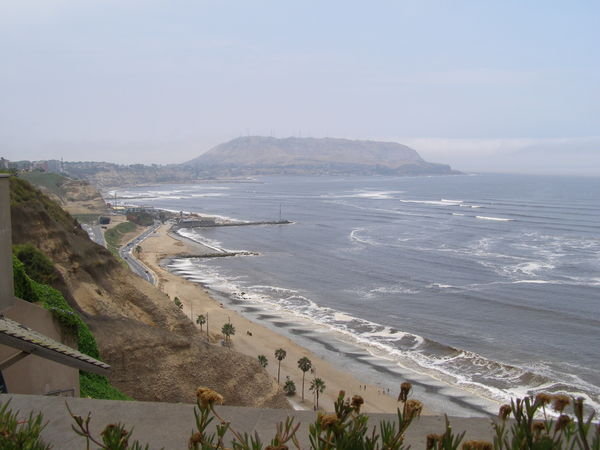Beach near LacorMar, Miraflores in Lima