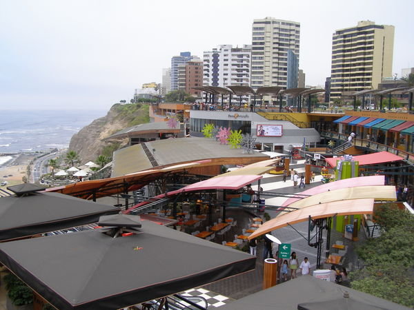 Trendy LarcoMar mall in Miraflores, Lima