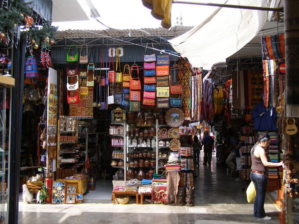 Modern markets in Lima