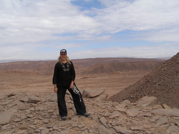 Kristi and the awesome Atacama Desert