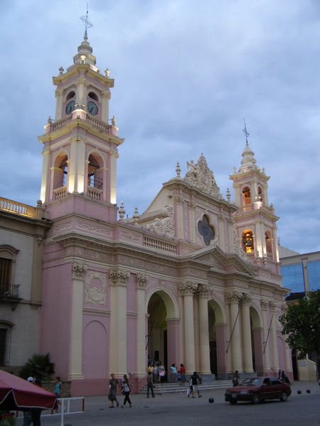Pretty church in Salta