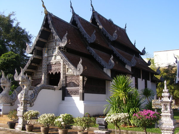 Elegant Thai temple