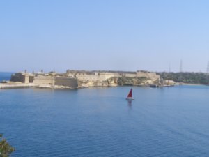 Hanging out in Valletta Harbour