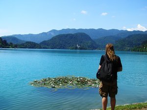 Martin at Lake Bled