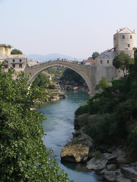 The famous and stunning Old Bridge of Mostar (Stari Most)