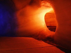 Ice Cave at Mt Titlis