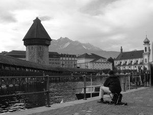 Passing time in Lucerne