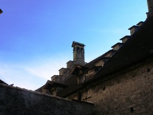 Rooftops at Chateau de Chillon