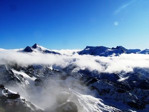 Views from top of Mt Titlis