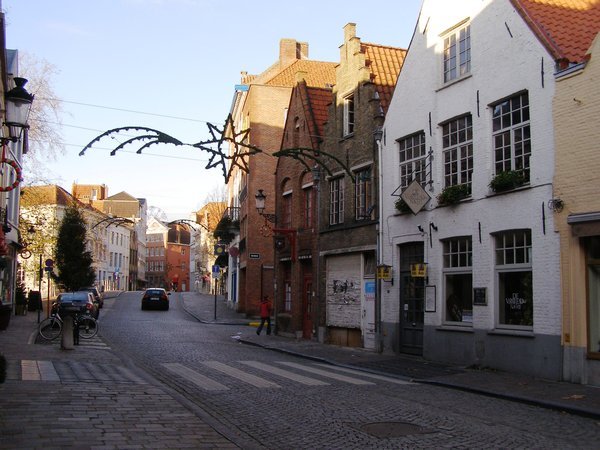 Picturesque streets in Brugge