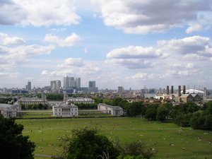 View from royal observatory, Greenwich Jun 09