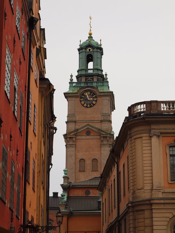 Love the colours in Stockholm architecture!