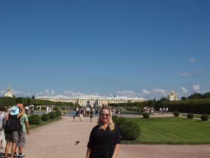 The mighty Peterhof and the Mighty Bunny!!